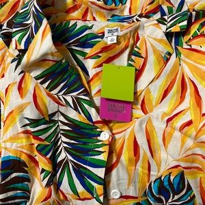 Tabitha Brown x Target Yellow Tropical Pant Jumpsuit